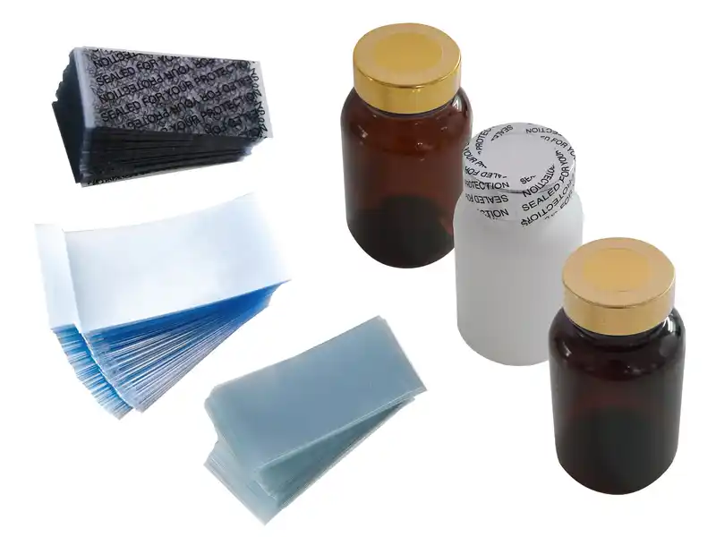PVC Cut Shrink Bands & Tamper Seal